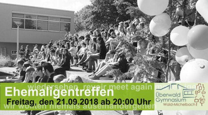 Ehemaligentreffen am 21.09.
